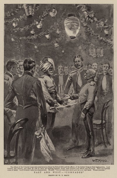 East and West, Comrades by William T. Maud